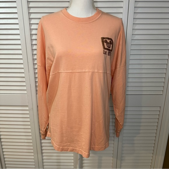 Disney Parks Rose Gold Glitter Spirit Jersey Size XS - Picture 2 of 7